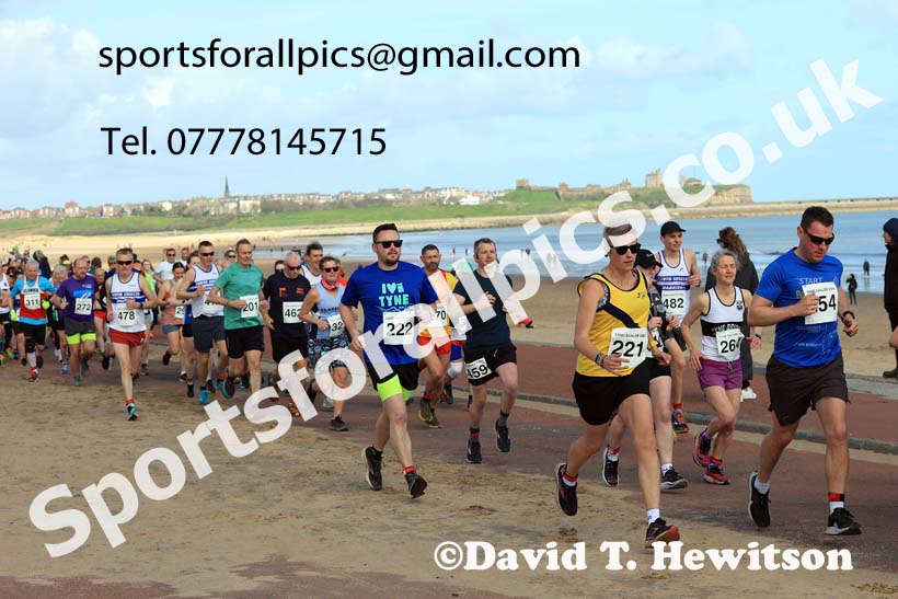 The 2024 Sand Dancer 10k Multi-Terrain, South Shields.  Photo: David T. Hewitson/Sports for All Pics